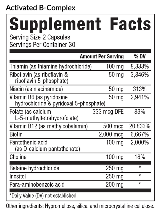 Activated B-Complex