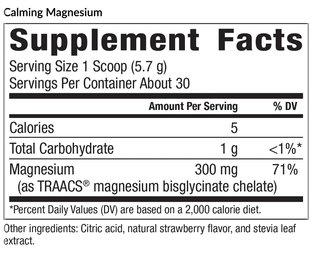 Calming Magnesium
