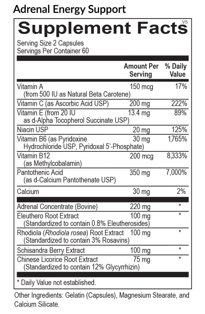 Adrenal Energy Support